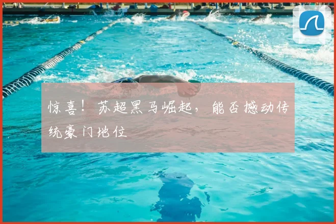 惊喜!苏超黑马崛起,能否撼动传统豪门地位