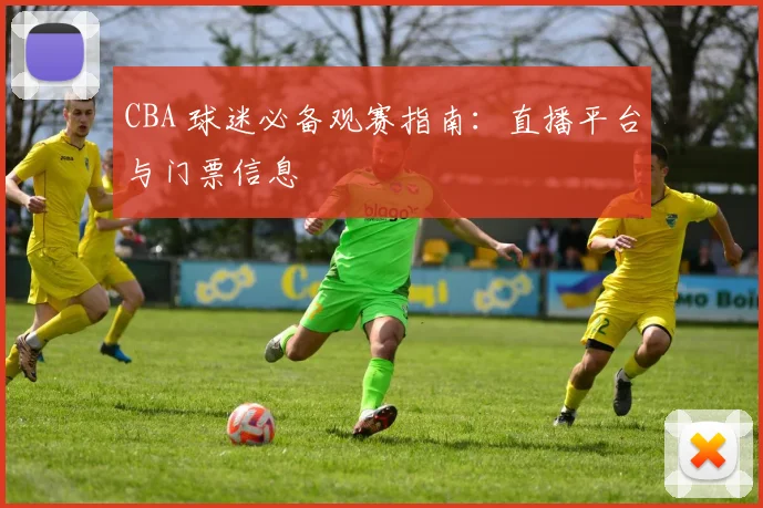 CBA 球迷必备观赛指南:直播平台与门票信息
